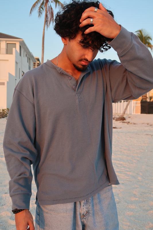 grey sweater